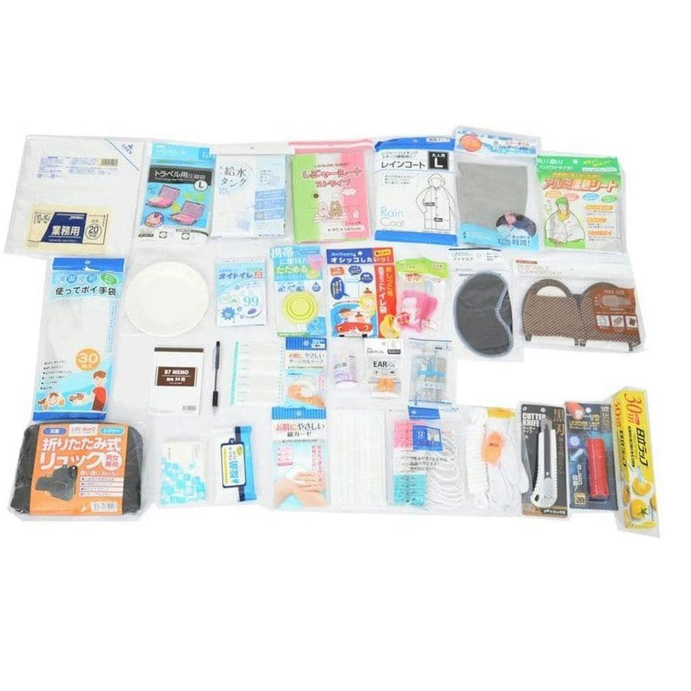 SAFETY HEART エマージェンシー防災34点セット | 防災・避難用品 通販