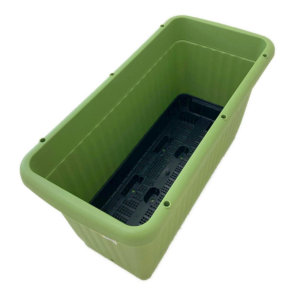 大型プランター　家庭菜園などに W1200×XD1200×XH178mm 未開封 61IFgqzycLL._AC_UF894,