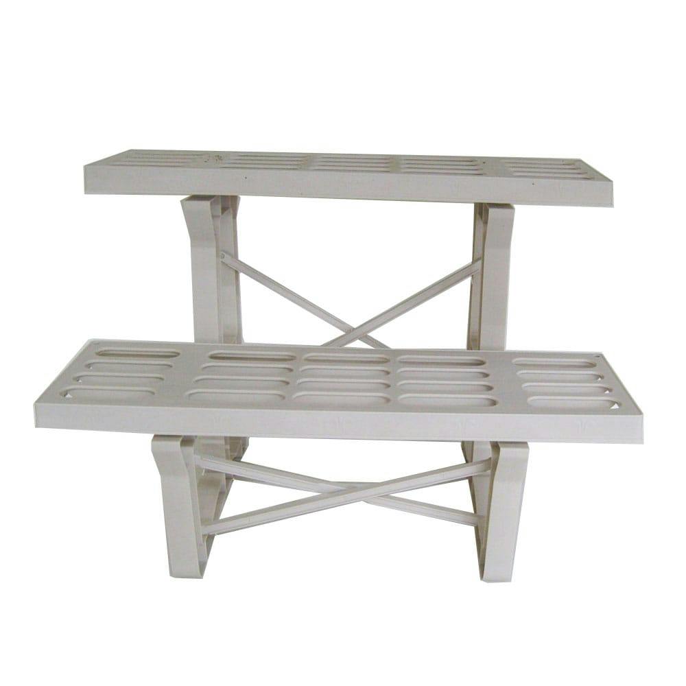 フラワースタンド 600 ミルクベージュ | 鉢・プランター・花台・温室