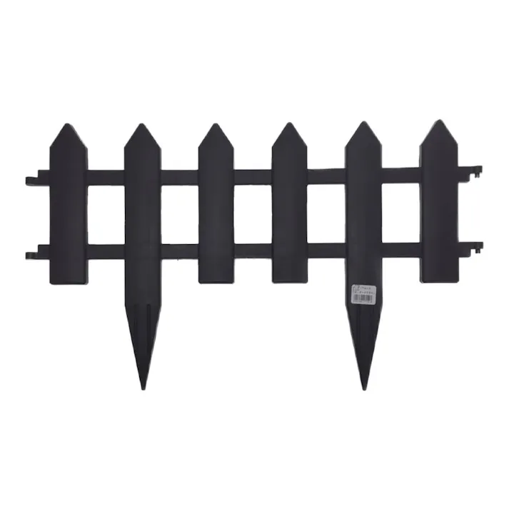 ボーダーフェンス 幅61×高さ36×厚さ1.4cm ダークブラウン