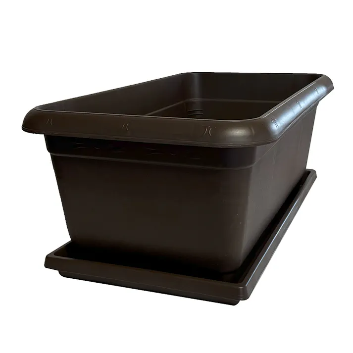 菜園プランター ガーデンプレート660 ダークブラウン