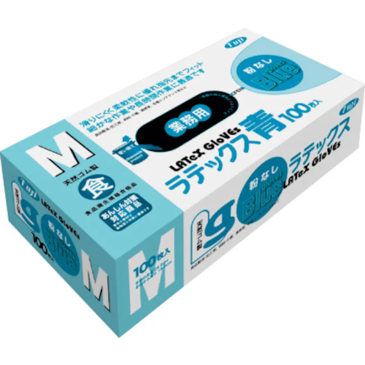 【CAINZ-DASH】フジナップ フジラテックスグローブ粉無青 M 689900【別送品】
