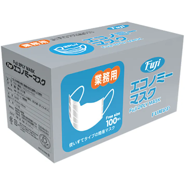 【CAINZ-DASH】フジナップ フジエコノミーマスク(2PLY) 964300【別送品】