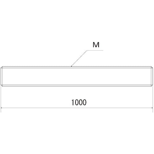 サンコーインダストリー ユニクロ 寸切ボルト M16X1000 (1本入) C1-00-1000-0160-0000-01 寸切ボルト サンコーインダストリー ユニクロ 寸切ボルト M16X1000 (1本入) C1-00-1000-0160-0000-01 寸切ボルト
