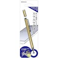 【CAINZ-DASH】オウルテック これ１本で２通りの書きごごち　導電繊維タイプとクリアな丸型ヘッドを選べる静電式タッチペン OWL-TPSE02-BK【別送品】