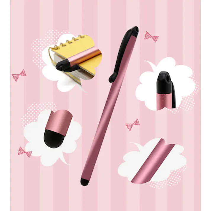 【CAINZ-DASH】オウルテック スリムで細部まで見やすくゲームや写真の落書きに最適 超軽量ストラップホール付き スリムタッチペン OWL-TPSE06-SI【別送品】