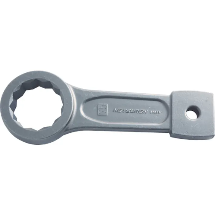 【CAINZ-DASH】三木ネツレン めがね打撃スパナ60 O0767【別送品】