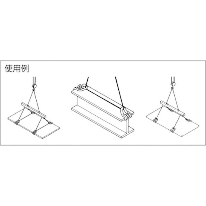 【CAINZ-DASH】三木ネツレン ＤＬ型　２ＴＯＮ　フック E2611【別送品】