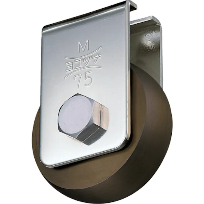 【CAINZ-DASH】ヨコヅナ ベアリング入 鉄キャスター戸車 50山R CGM-0508【別送品】