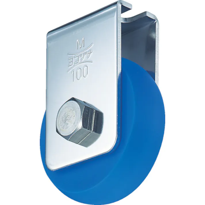 【CAINZ-DASH】ヨコヅナ ベアリング入 MCキャスター戸車 60山R CMS-0608【別送品】