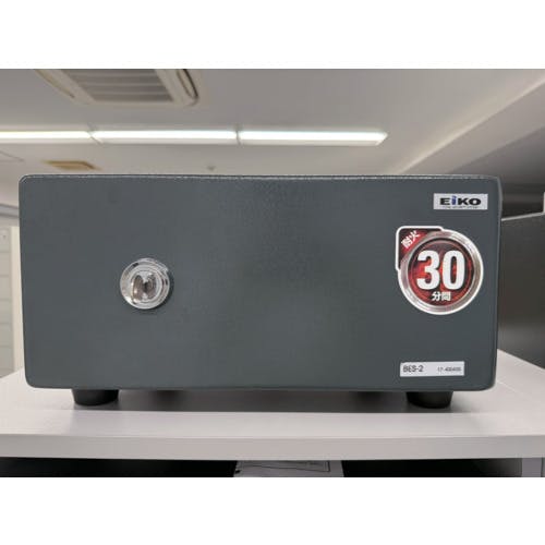 CAINZ-DASH】エーコー シリンダー式耐火金庫 BES-2【別送品