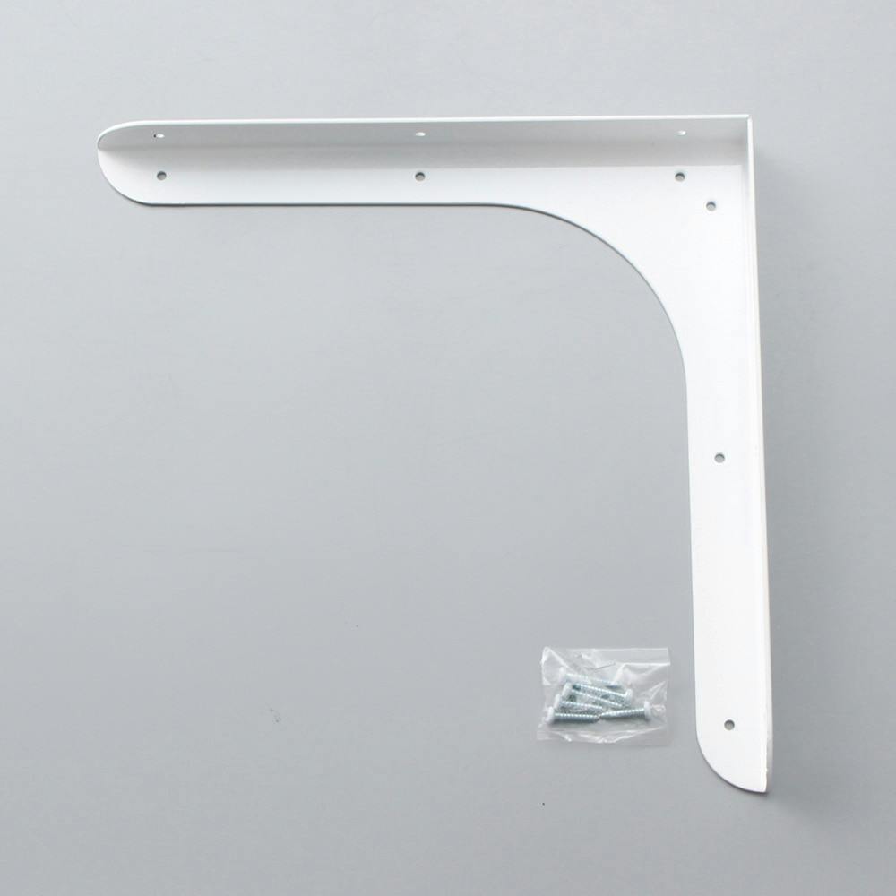 ブラケット 白 ブラケットX 白 XP-300 300mm×300mm | ねじ・くぎ・針金・建築金物