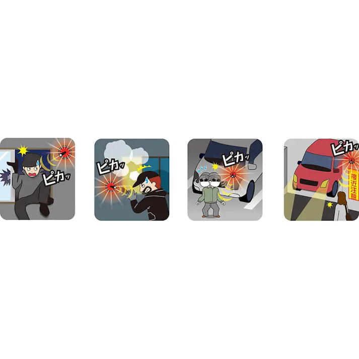 防犯用センサーライト スーパーパトピカ SLR-100