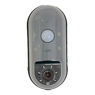 録画ができるセンサーライト付ワイヤレスカメラ SD1000 防犯カメラ microSDカード自動録画(カード別売) 電池式 LEDセンサーライト機能