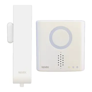 ドア・窓センサーセット XP730A 防犯 配線不要 取付簡単 窓・ドア開閉センサー感知 電池式(電池別売) 防雨仕様