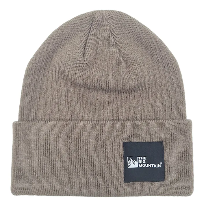 ニット帽子 モカ 6134