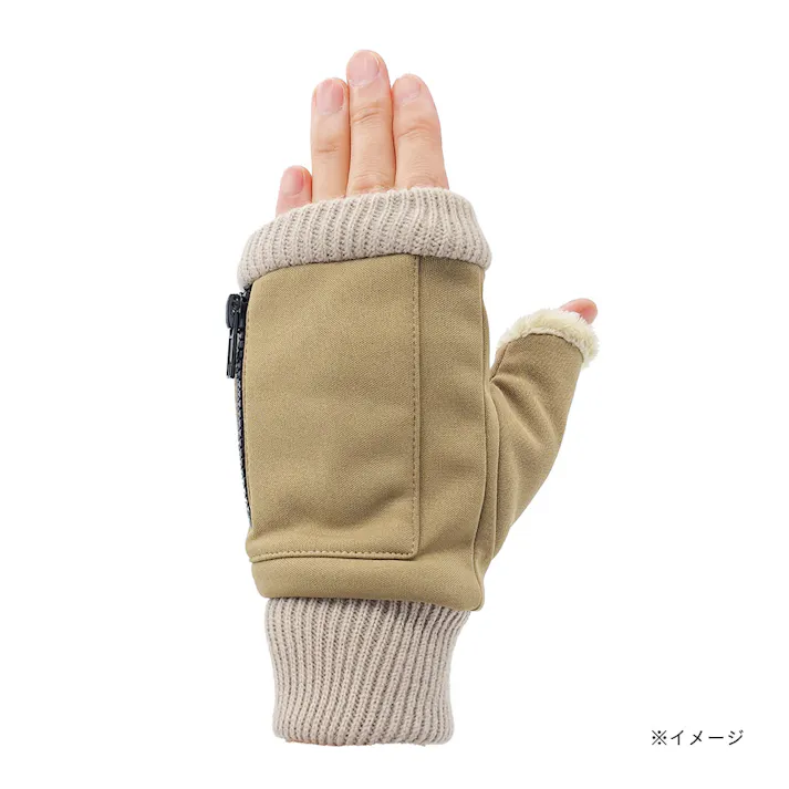 フィンガーレスグローブ フリーサイズ ベージュ PK-18