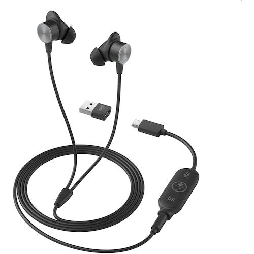 ロジクール Zone Wired Earbuds ZONEWEBMS ヘッドホンマイク ロジクール Zone Wired Earbuds ZONEWEBMS ヘッドホンマイク