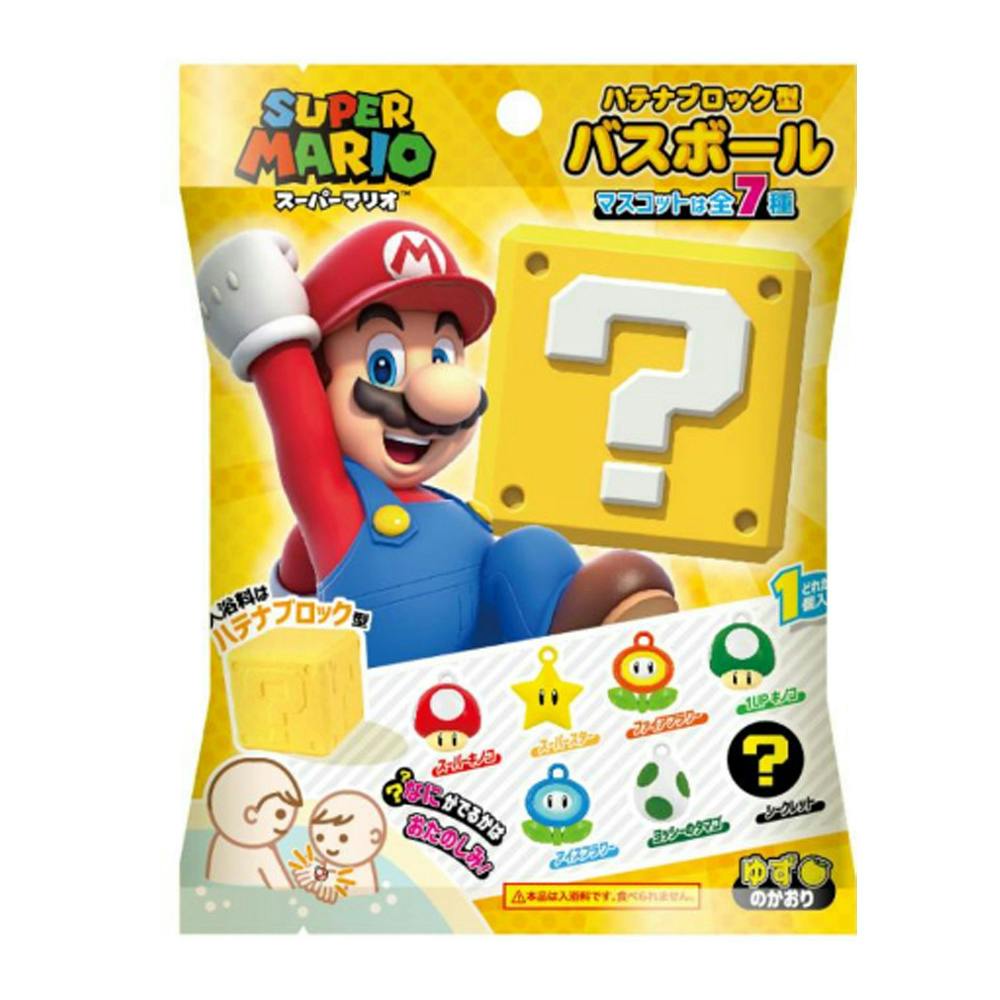 スーパーマリオハテナブロックバスボール | 入浴剤 通販