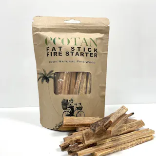 eco TAN ファットスティック 天然素材着火剤 200g