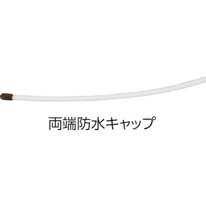 【CAINZ-DASH】高木綱業 メジャーロープ　両端防水キャップ　６ｍｍＸ１００Ｍ 36-6603【別送品】