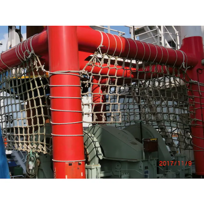 【CAINZ-DASH】高木綱業 JISナイロンロープ 9.0mm×200m 36-7405【別送品】