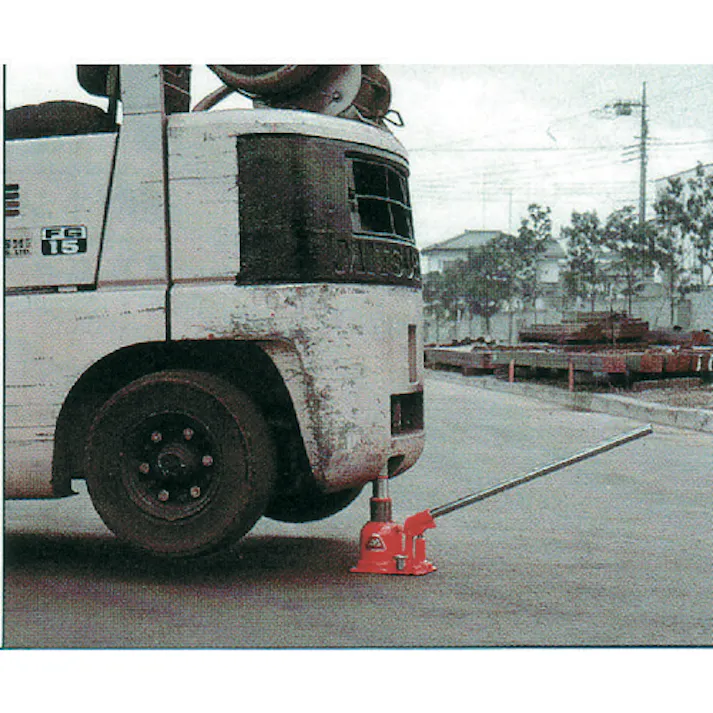 【CAINZ-DASH】マサダ製作所 フォークリフト用油圧ジャッキ HFD-10F-3【別送品】