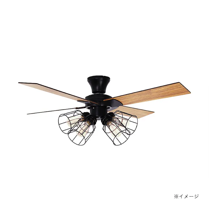 VINTAGE Collection シーリングファン ブラック JE-CF001V