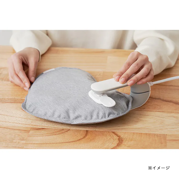 ライフオンプロダクツ 蓄熱式ラブリー湯たんぽ スモーキーピンク LCAWA008