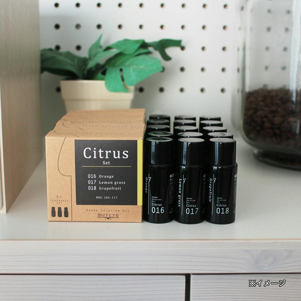 アロマオイルセット シトラス MRU-104CIT | 空調・季節家電 通販