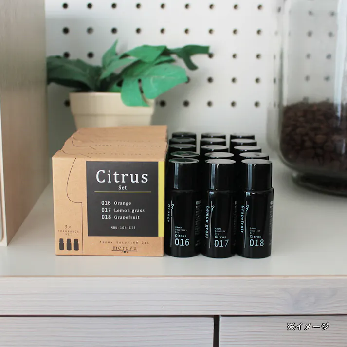 アロマオイルセット シトラス MRU-104CIT