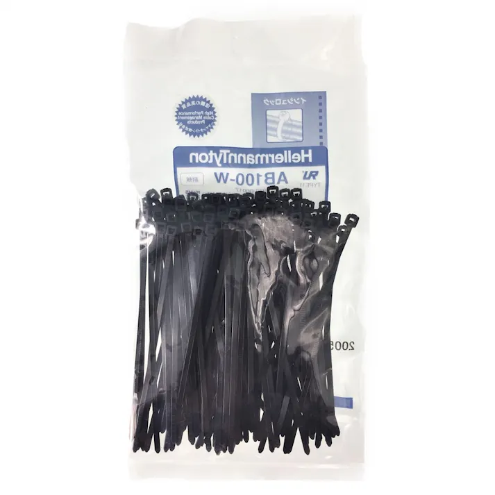 ヘラマンタイトン インシュロック ABタイ 屋外用 幅2.5×長さ100mm AB100-W-100 100本入