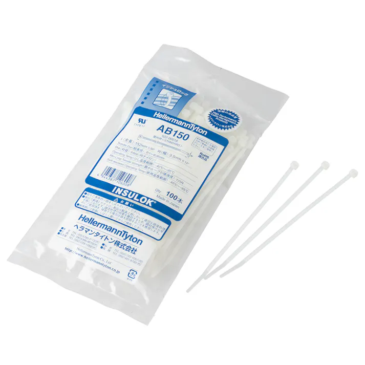 ヘラマンタイトン インシュロック ABタイ 屋内用 幅3.5×長さ152mm AB150 100本入