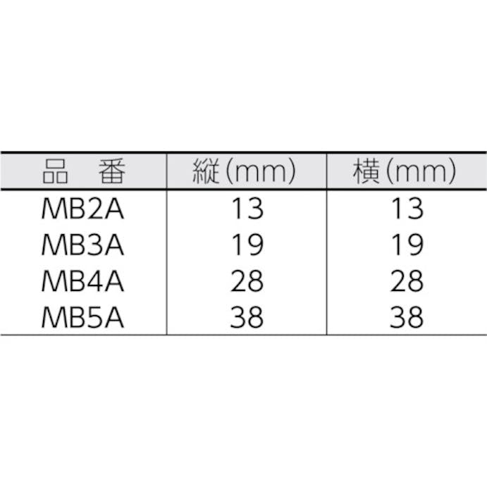 【CAINZ-DASH】ヘラマンタイトン インシュロック　マウントベース　（１００個入） MB4A-B【別送品】