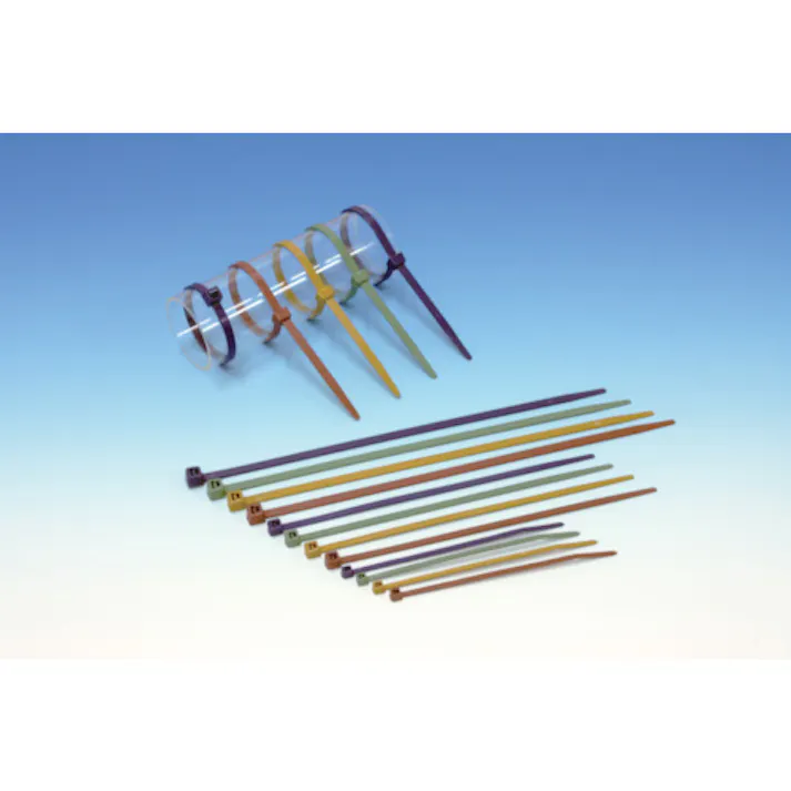 【CAINZ-DASH】ヘラマンタイトン インシュロックタイ メタルコンテントタイ (100本入) 青 幅4.7mm MCTS200-BLU【別送品】