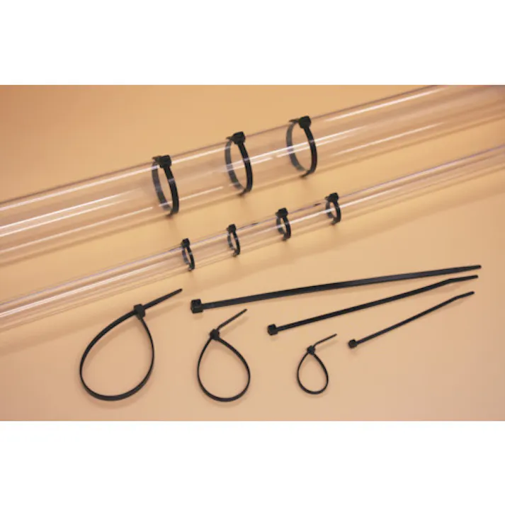 【CAINZ-DASH】ヘラマンタイトン インシュロックタイ メタルコンテントタイ (100本入) 黒 幅3.5mm MCTMP150【別送品】