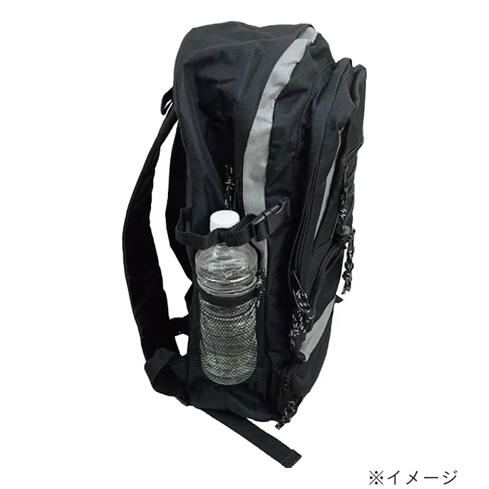多機能カジュアル デイパック 7077 ブラック