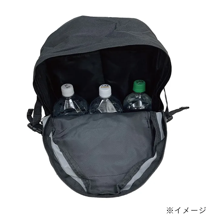 多機能カジュアル デイパック 7077 ブラック
