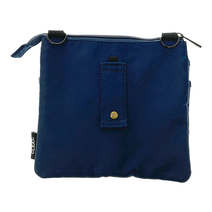 2WAYすっきり収納ショルダーバッグ ネイビー 9186