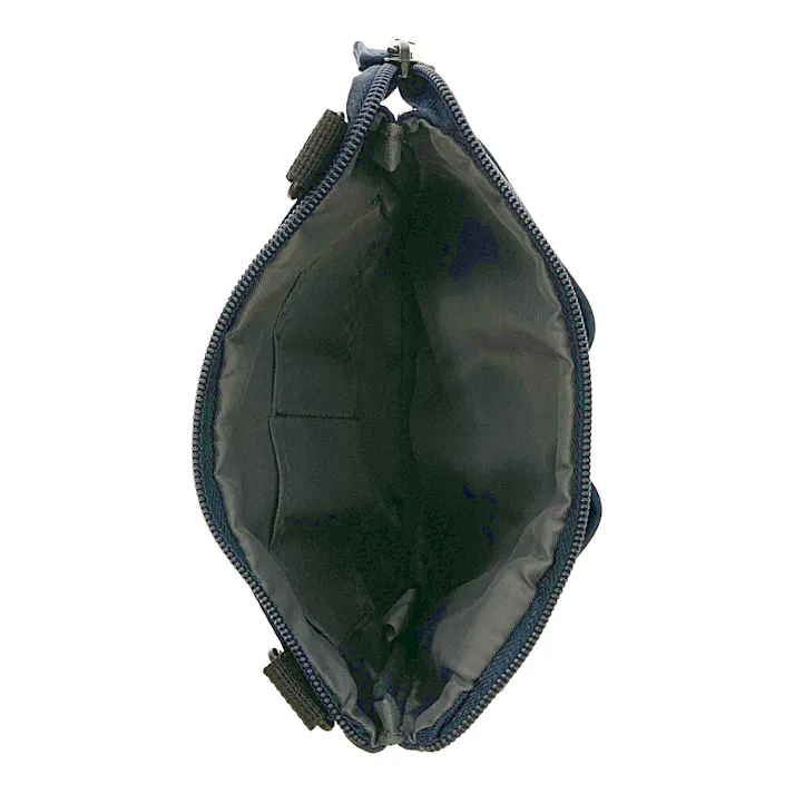 2WAYすっきり収納ショルダーバッグ ネイビー 9186