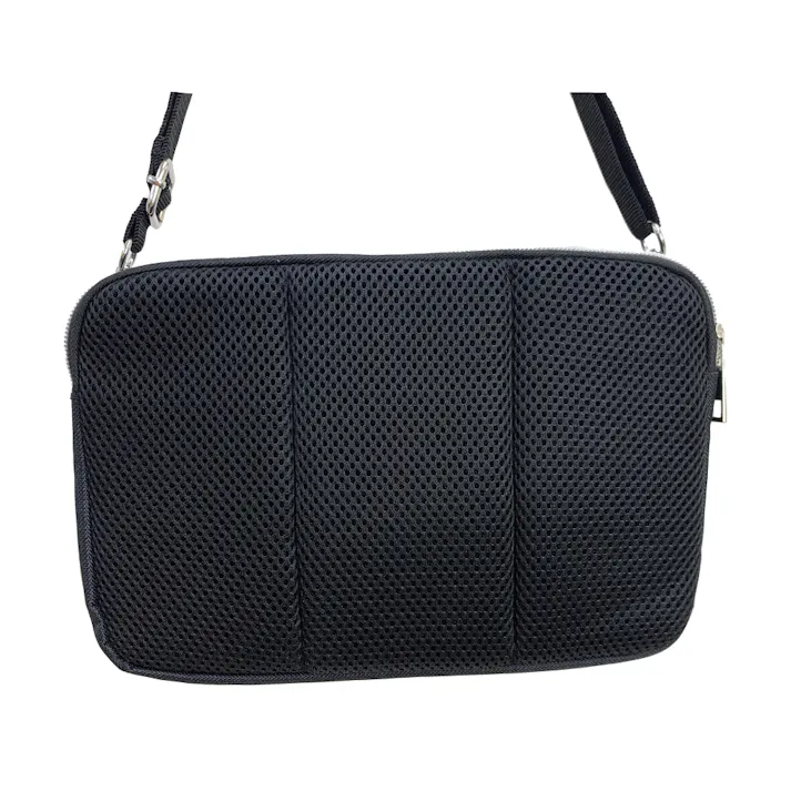 マチ付きショルダーバッグ 8259 ブラック