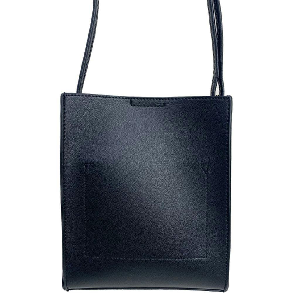 合皮スクエアショルダー 4909 ブラック | バッグ・鞄 通販