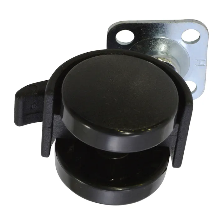 双輪キャスター ストッパー付 ナイロン 30mm