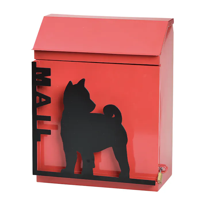 シルエットウォールポスト ドッグ SI-1505幅27.5cm 高さ33.5cm 奥行15cm