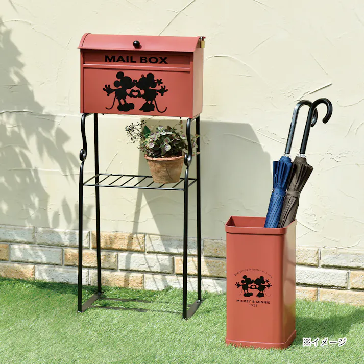 スタンドポスト ミッキー&ミニー SD-6053幅41cm 高さ95cm 奥行28cm