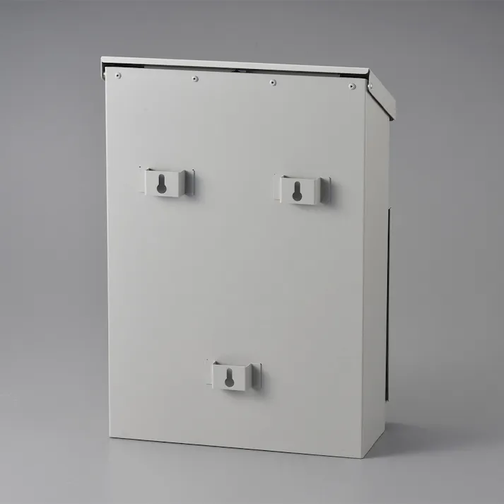 ウォールポスト グレー 幅28cm 高さ40cm 奥行16.5cm