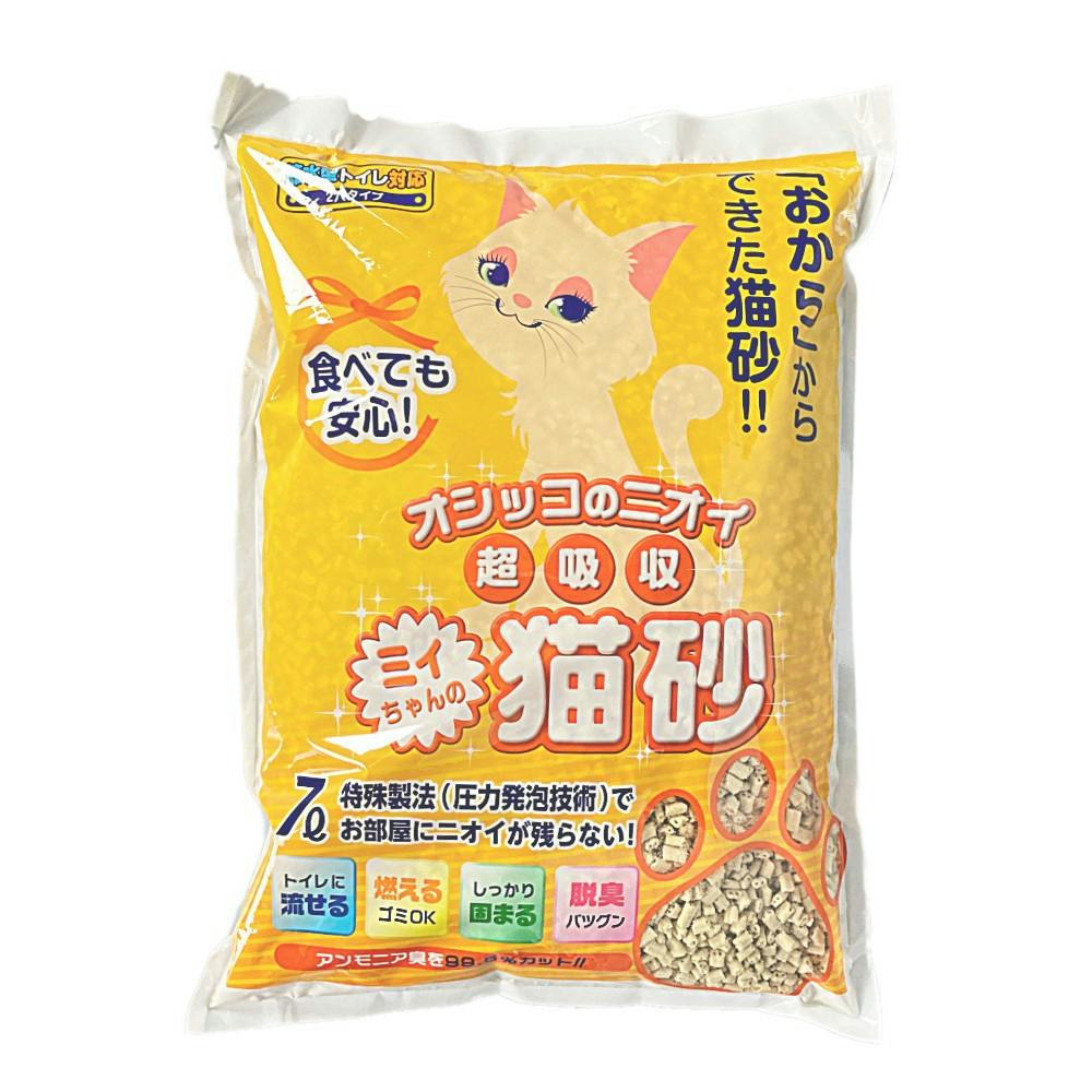 猫砂 ミィちゃんの猫砂 2穴タイプ 7l 1lあたり 約71 2円 ホームセンター通販 カインズ