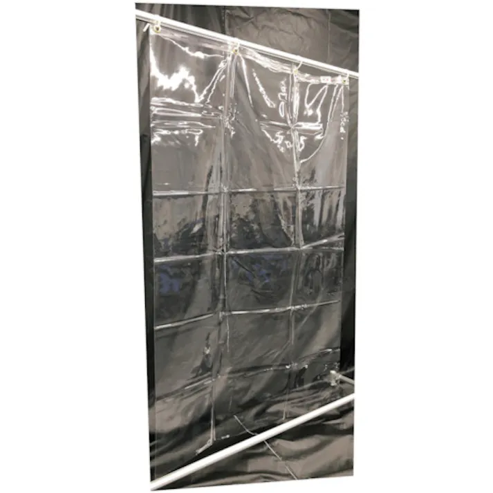 【CAINZ-DASH】旭産業 飛沫感染対策カーテン HKT1510-C【別送品】