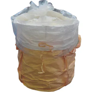 【CAINZ-DASH】旭産業 丸型二重内袋付きコンテナバッグ AS-MGNTW【別送品】