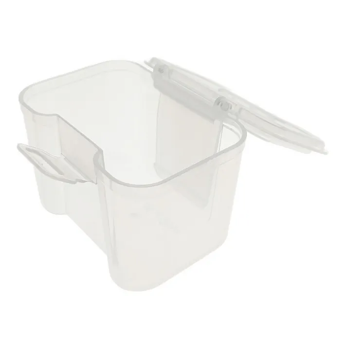 JEJアステージ i-BEAM ベルトフック付ミニケース クリア BF-MINI 幅9.6cm 奥行7.3cm 高さ6.5cm